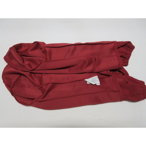 Madewell Texture & Thread crepe wrap top, blouse with tie front XS - Picture 6 of 12